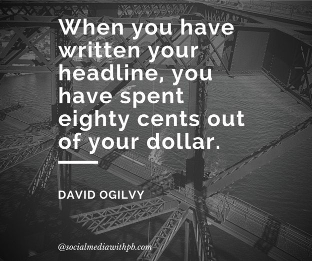 David Ogilvy quote