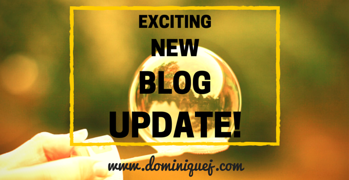 Exciting New Blog Update!